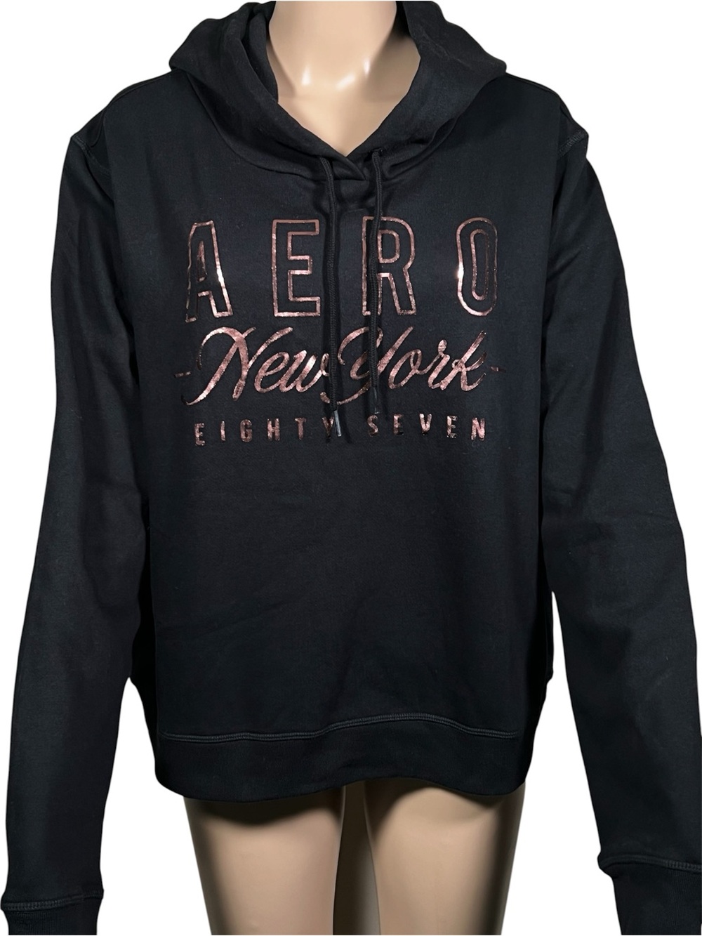 Aeropostale Womens XXL Hoodie Sweatshirt Pullover Graphic Logo Outerwear New
